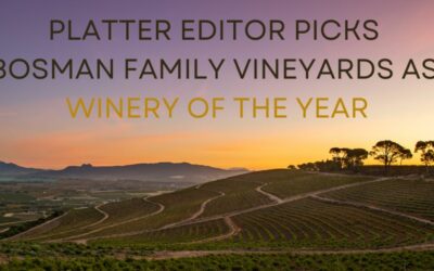 Platter Guide Editor’s Choice: Winery of the Year Award for 2024.